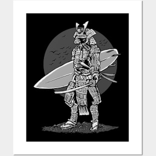 Samurai Surfer Posters and Art